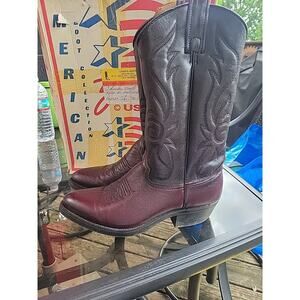 Vintage Zodiac COWBOY Boots Made in USA WITH BOX SIZE 7 D